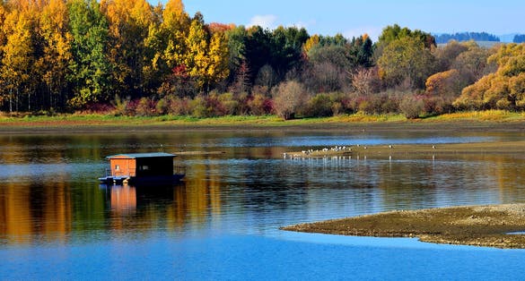 Photo of artificial lake, Liptovská Mara - Slovakia.