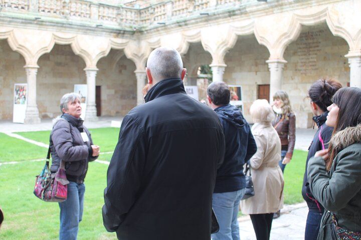 Salamanca with capital letters, monumental, hisorical-artistical. billingual