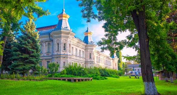 National Museum of Archaeology and History of Moldova ,situated in Central Chisinau.