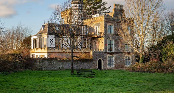 Photo of house on the Clifton Down, Bristol, UK.