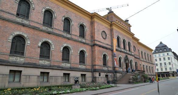 Photo of National Gallery in Oslo, Norway.
