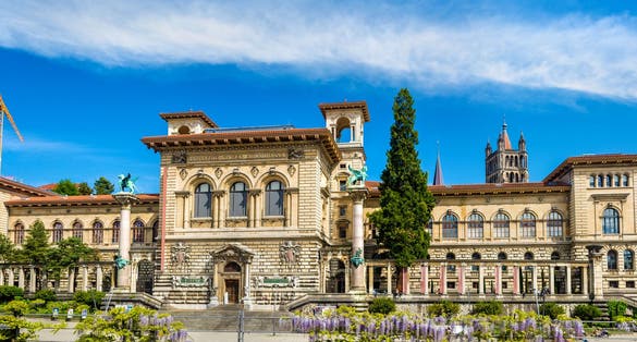 photo of The Palais de Rumine in Lausanne - Switzerland.