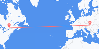 Canada to Hungary