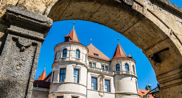 photo of bavarian national museum in munich - germany .