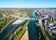 Photo of Tours aerial panoramic view. Tours is a city in the Loire valley of France.
