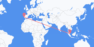 Singapore to Portugal