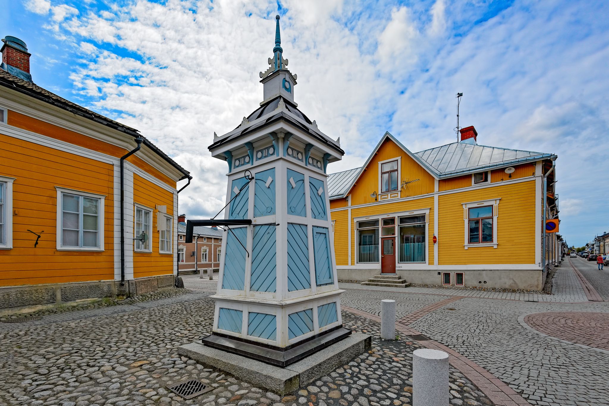 Photo of Water Pump in the old part of Rauma town, Finland.