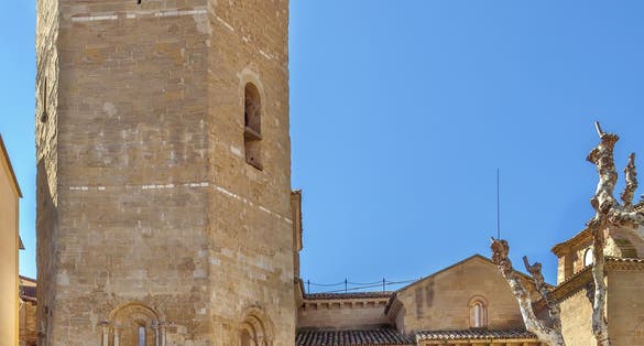 photo of Abbey of San Pedro el Viejo is a former Benedictine monastery in the old town of Huesca, Aragon, Spain.