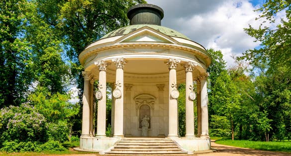 Temple of Friendship in Sanssouci park, Potsdam, Germany