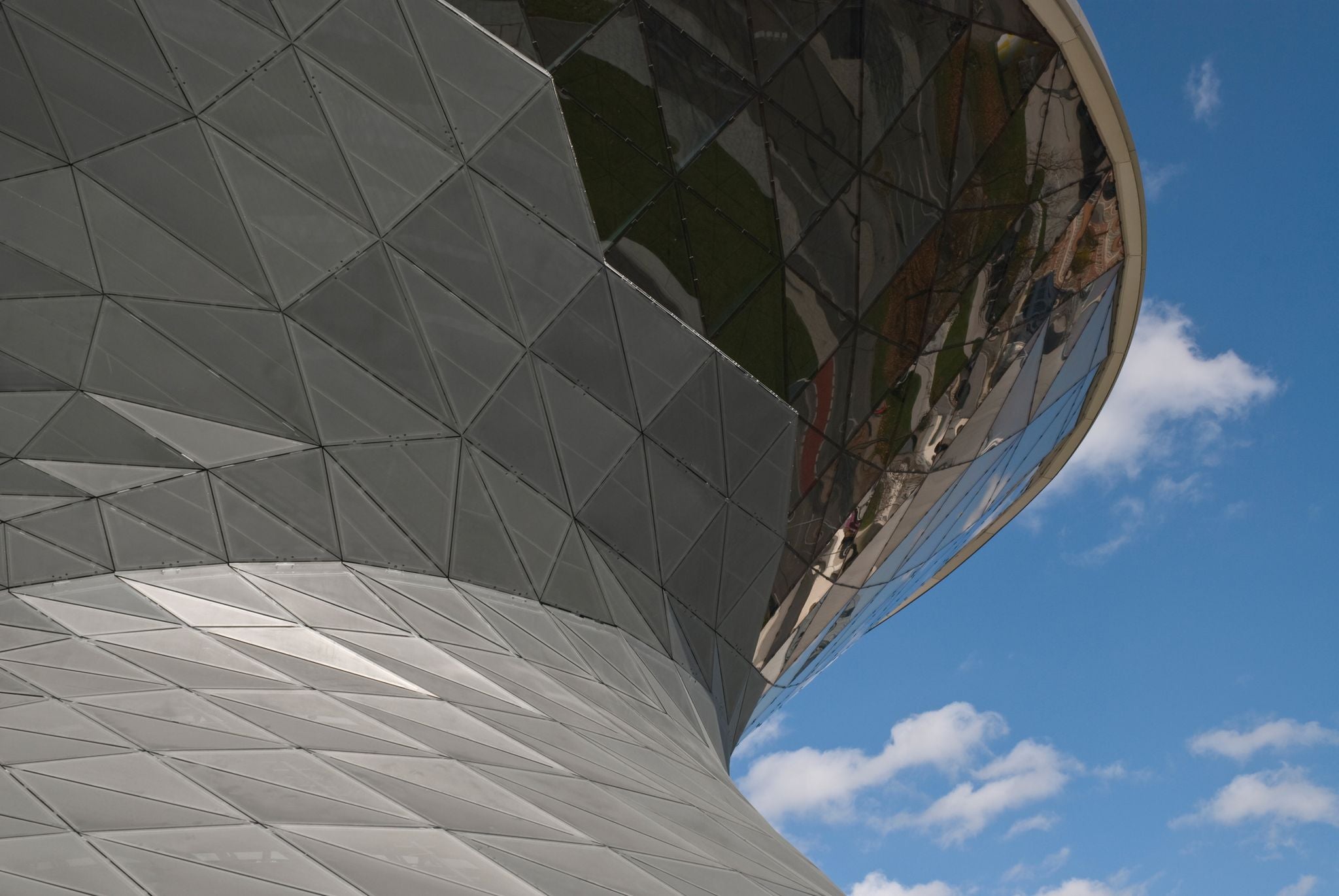 photo of Architectural Detail Of BMW Welt in Munich Germany .