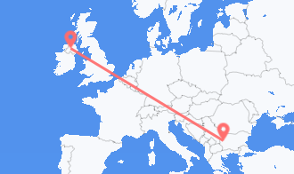 Bulgaria to Northern Ireland