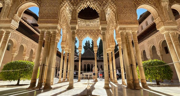 Photo of Courtyard of the Lions - Alhambra, Granada.