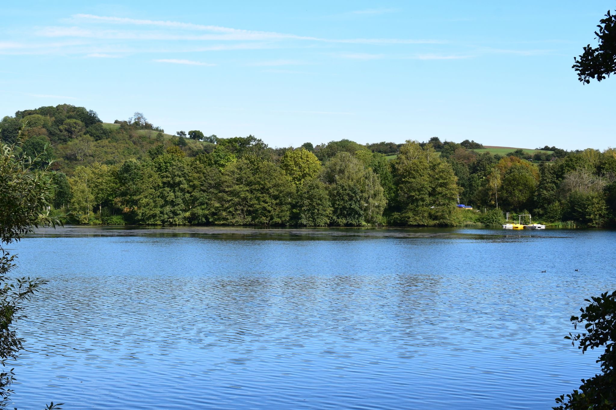 Meer van Echternach, lake in Luxembourg.