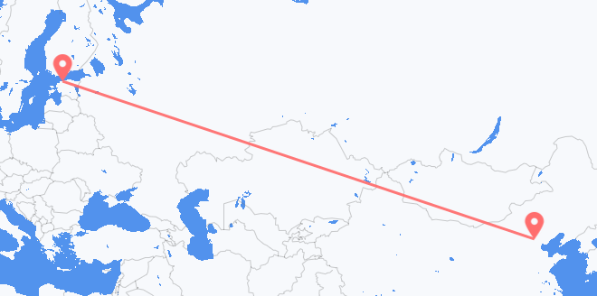 中国 目的地 爱沙尼亚