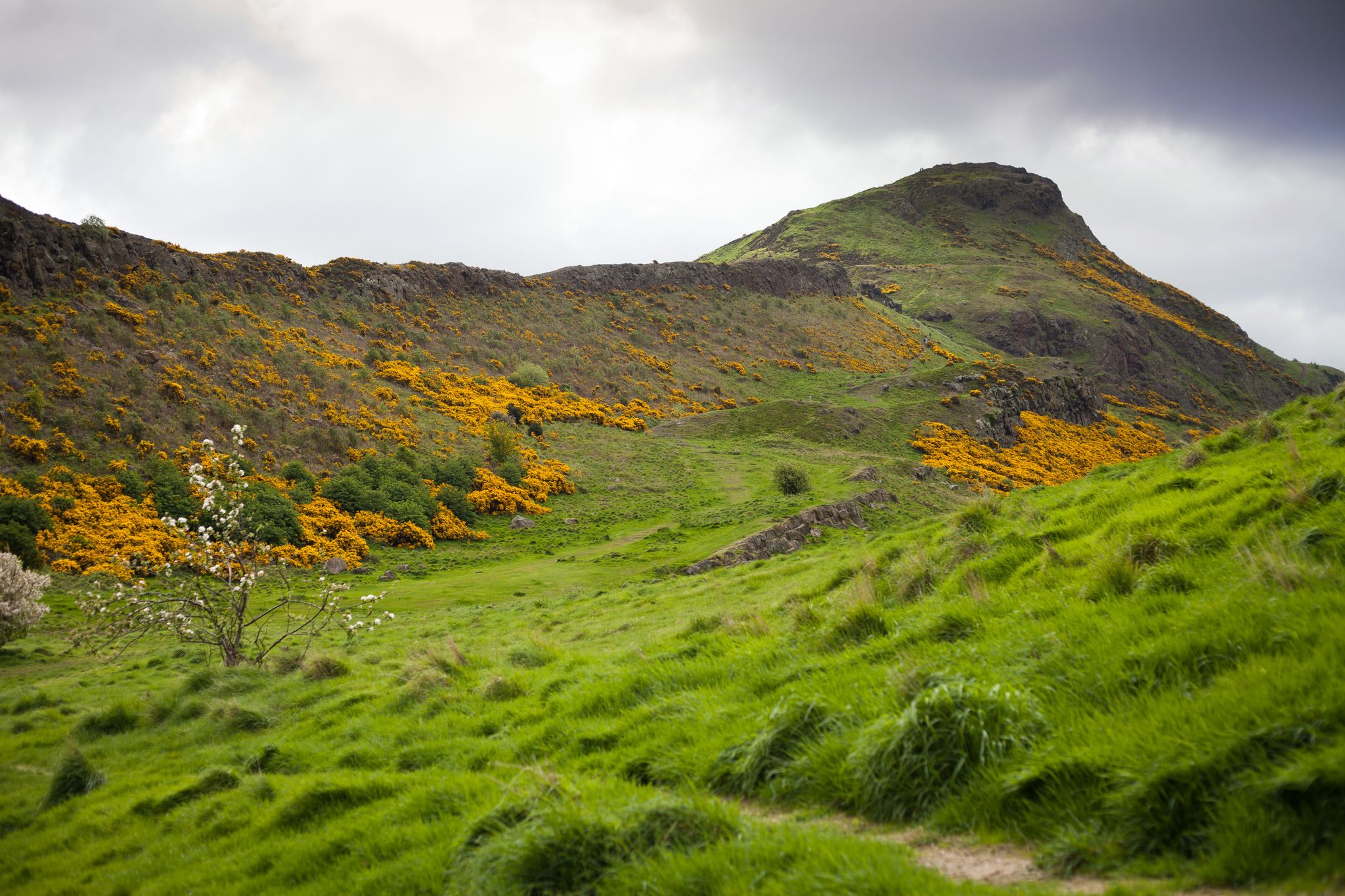 Photo of Arthur's Seat Edinburgh, Scotland.