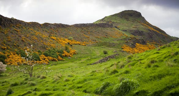 Photo of Arthur's Seat Edinburgh, Scotland.