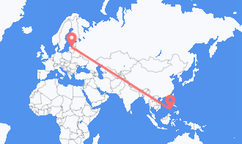 Riga to Puerto Princesa