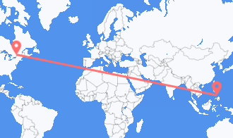 渥太華 飞往宿务市