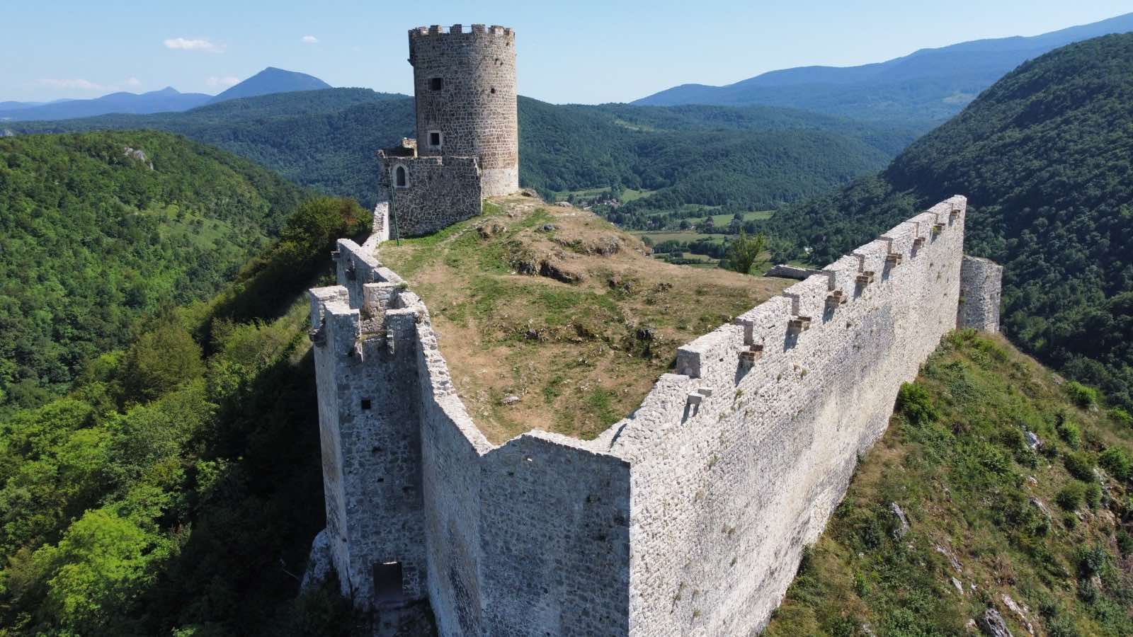 Sokolac fort, City of Bihać, Una-Sana Canton, Federation of Bosnia and Herzegovina, Bosnia and Herzegovina