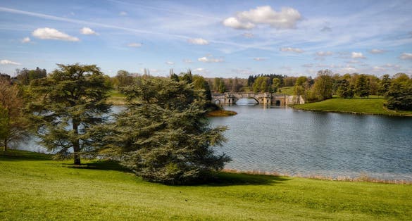 Blenheim Palace grounds, Woodstock, Oxfordshire UK.