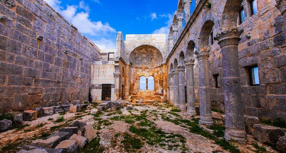 Photo of Cambazlı Church, Silifke, Mersin, Turkey.