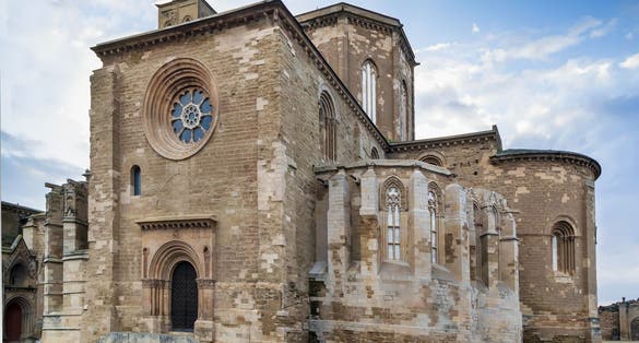 Photo of Cathedral of St. Mary of La Seu Vella is the former cathedral church of the Roman Catholic Diocese of Lleida, in Lleida, Catalonia, Spain.