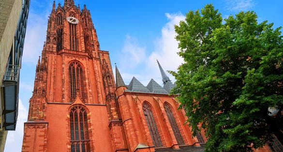 Frankfurt Cathedral Kaiserdon St Bartholomaus in Germany