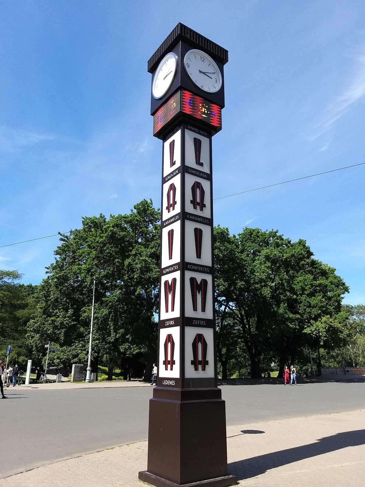 Laima Clock, Centrs, Riga, Vidzeme, Latvia