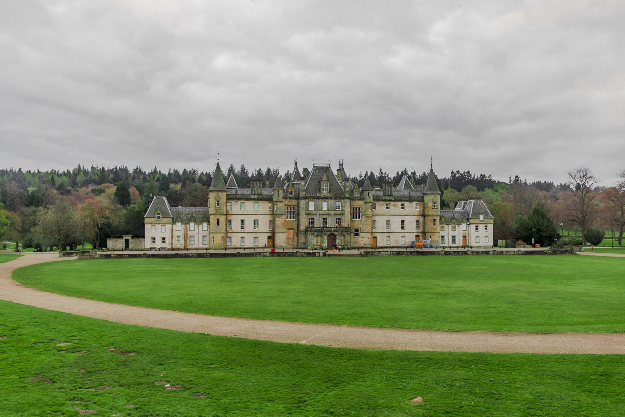 Photo of Callendar house and park - a stunning 14th century, French chateau in falkirk, Scotland .