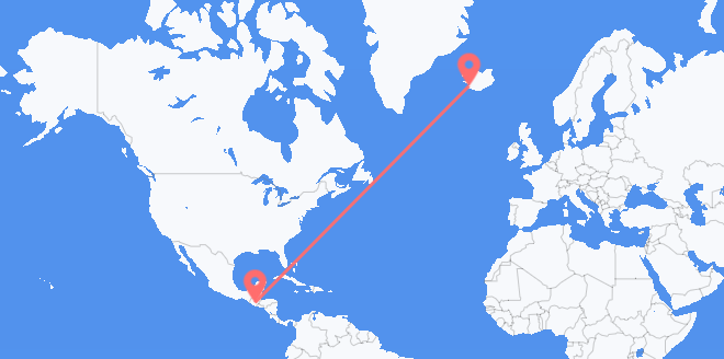 Guatemala to Iceland