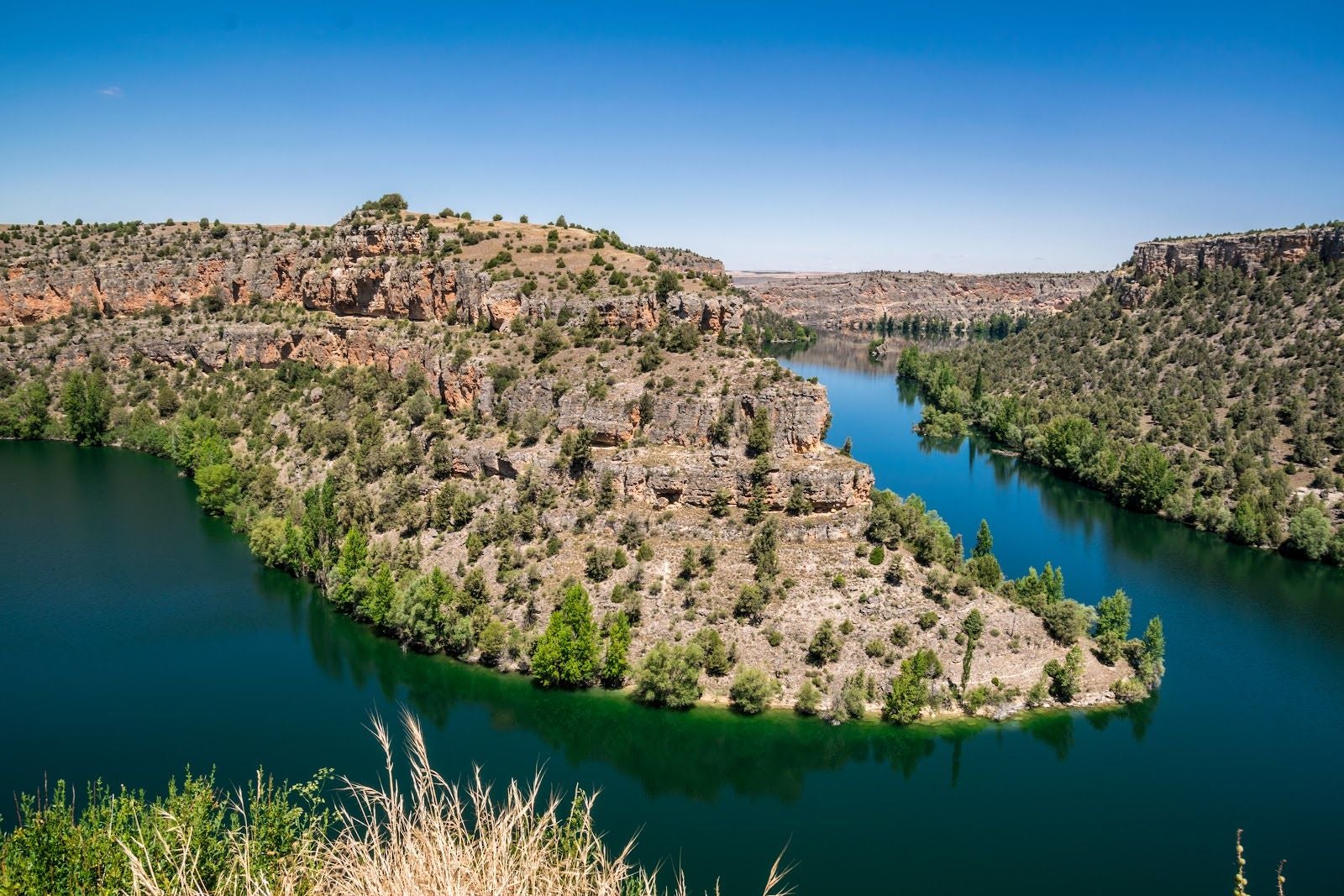 Hoces del Río Duratón Natural Park, Carrascal del Río, Segovia, Castile and León, Spain