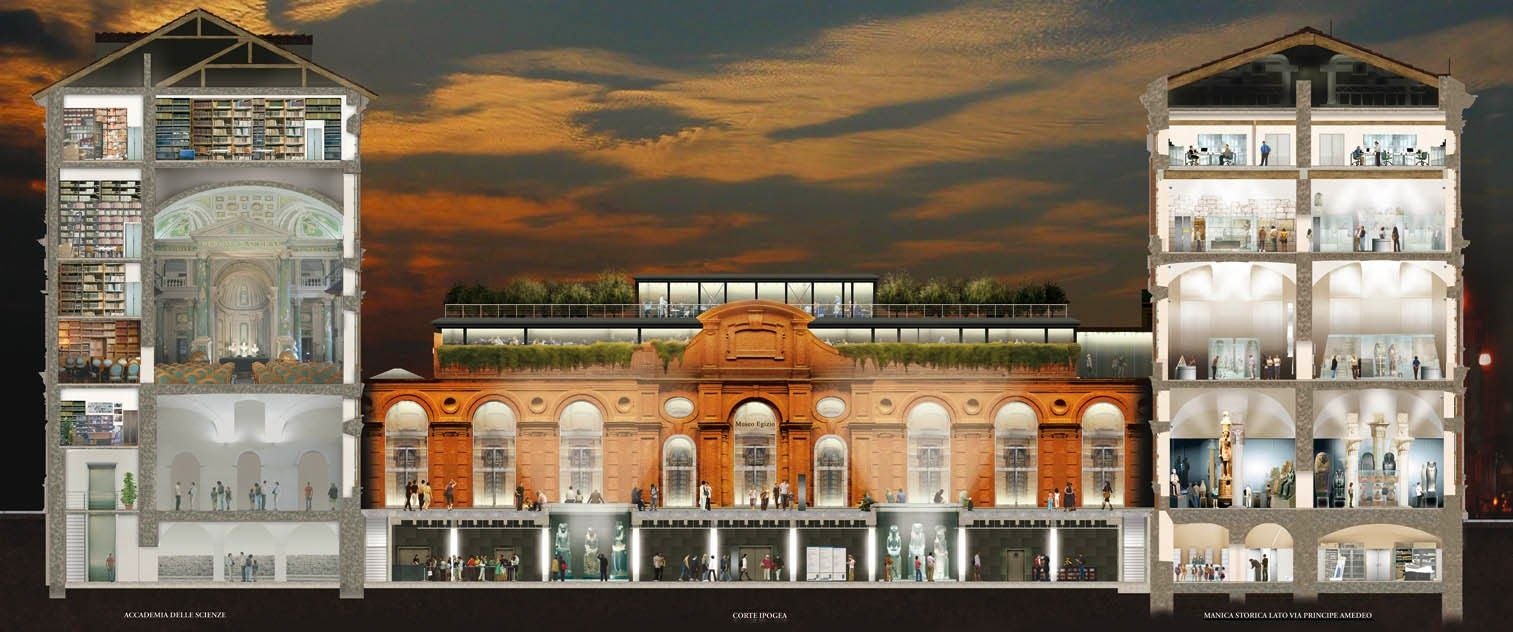 Egyptian Museum, Circoscrizione 1, Turin, Torino, Piemont, Italy