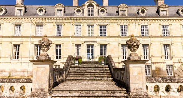 The Château de Valençay, a residence of the d'Estampes and Talleyrand-Périgord families in the commune of Valençay, Indre department, France