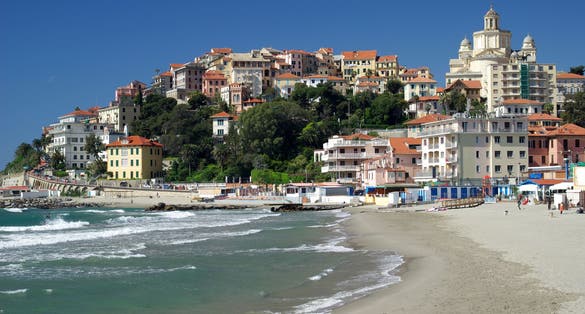 City of Imperia, Liguria, Italy