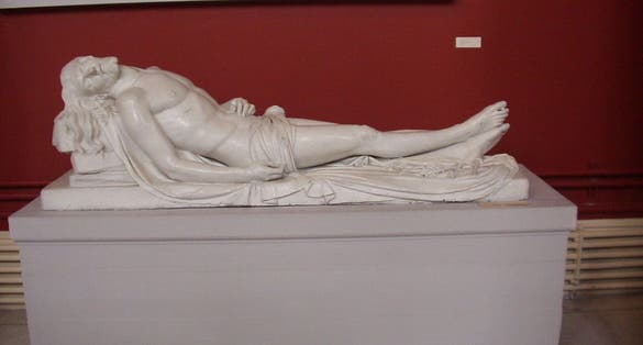 photo of view of F John Hogan Dead Christ Crawford Municipal Art Gallery Cork.jpg, Cork, Irland.