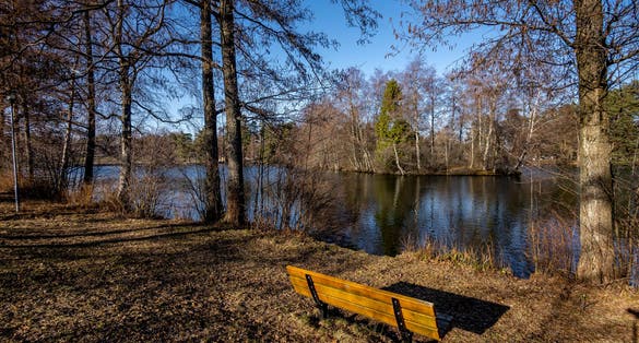 Sandefjord, Bugard park, Norway nature