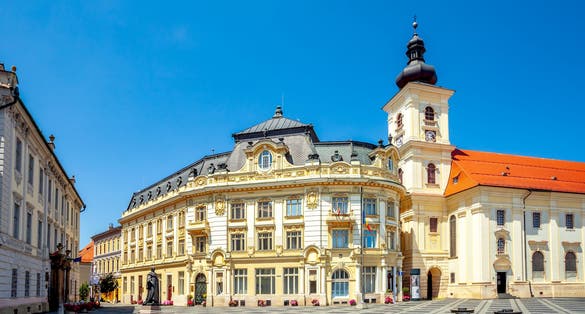 Old city of Sibiu, Romania