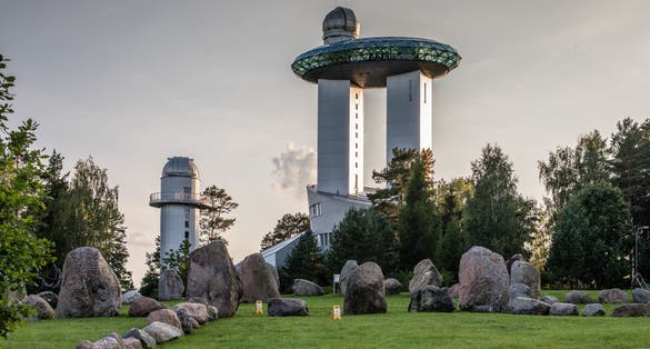 photo of Kulionys, Lithuania - September 1, 2018: Lithuanian museum of ethnocosmology, a sky observatory and ethnocosmology museum in Kulionys village, Lithuania.