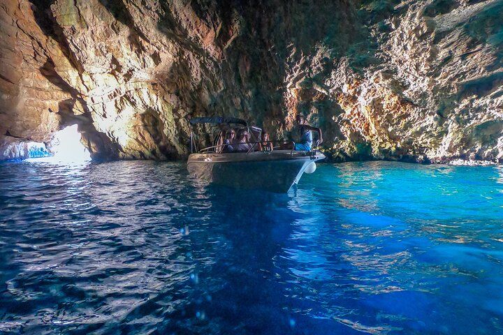 Blue Cave Kotor Swim, Mamula&Lady of the Rock 3 Hour Ticket Tour 