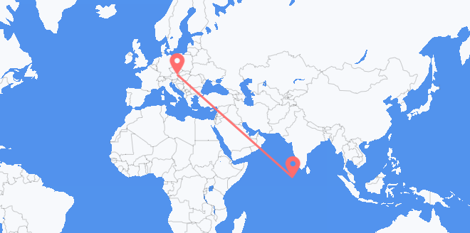 le Maldive all'Austria