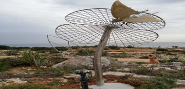 Photo of aerial view of Ayia Napa cityscape, Cyprus.