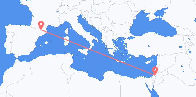 イスラエル アンドラ行き