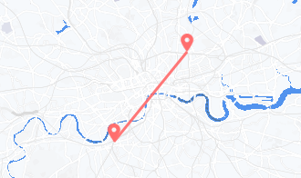 Train tickets from Hackney to Clapham
