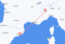 Barcelona to Turin