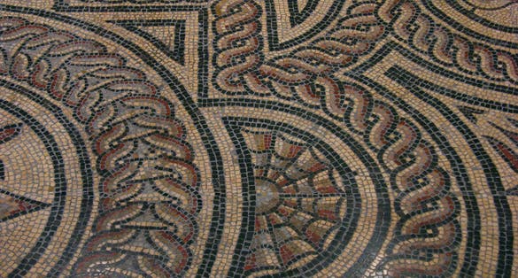Gallo-Roman mosaic