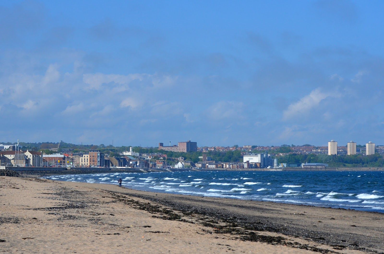 Seafield Beach, Kirkcaldy West, Fife, Scotland, United Kingdom