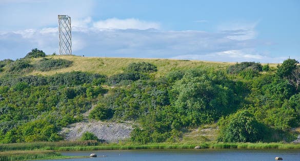 photo of the movement meter for Lernacken in Bunkeflostrand, Sweden.