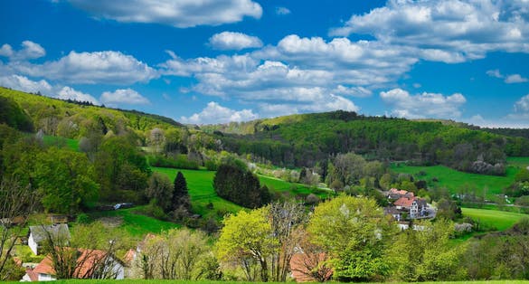 panoramic view of the Neunkircher ,Germany.