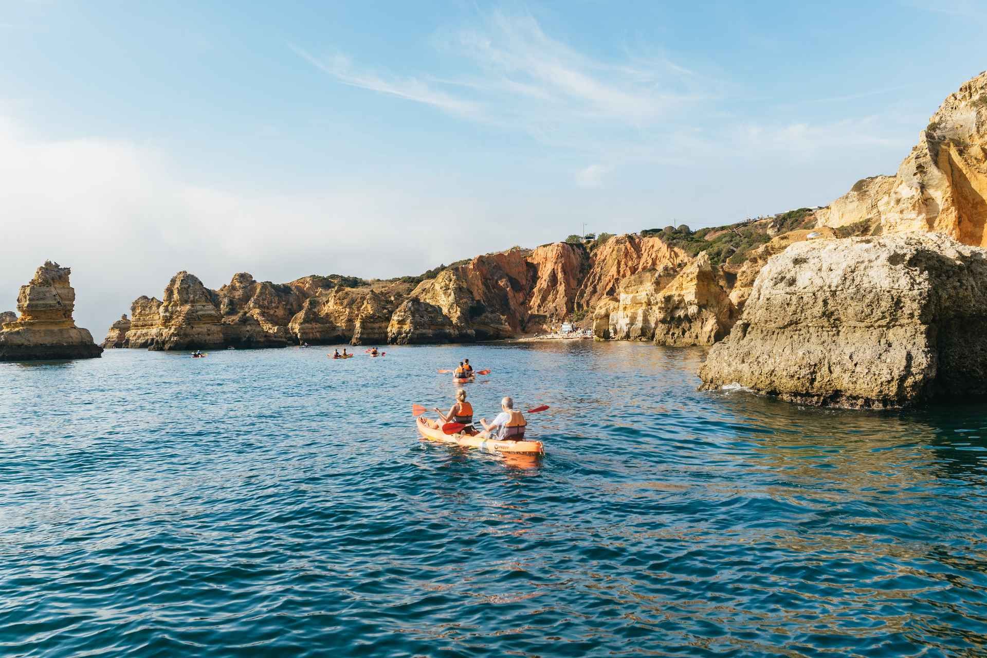 From Lagos: Explore Ponta da Piedade Sea Caves by Kayak