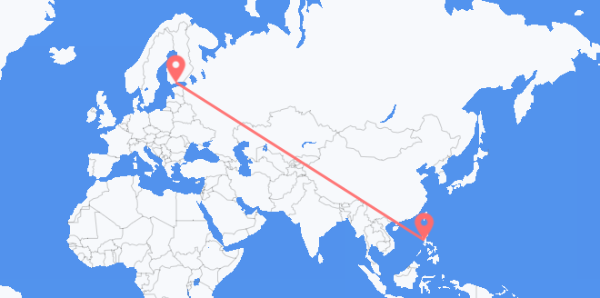 the Philippines to Finland